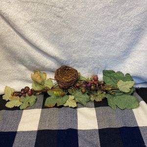 5/$15 💰Home Interiors Floral Spray with Birds Nest. EUC